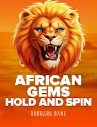 african gems hold and spin game logo